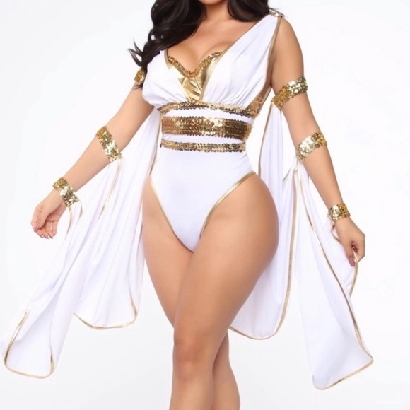 Glow up Goddess Halloween Forplay Costume - Picture 5 of 8